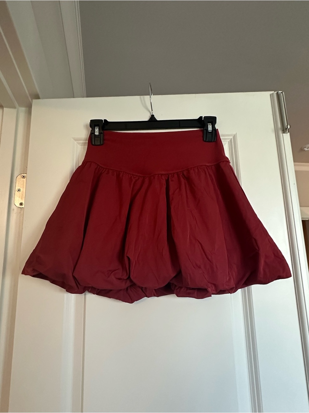 Aerie Red Bubble Skort